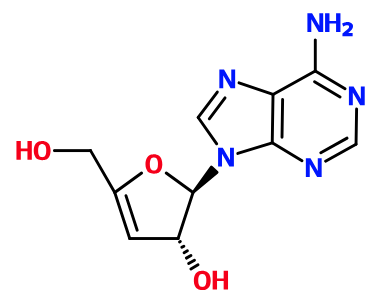 (image for) MC085485 2-(6-Amino-purin-9-yl)-5-hydroxymethyl-2,3-dihydro-furan-3-ol
